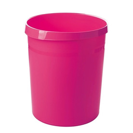 HAN Кош за отпадъци Grip Trend, пластмасов, 18 L, розов