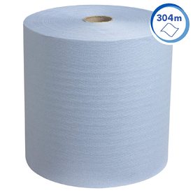 Kimberly-Clark SCOTT* Performance 6668, кърпи за ръце на руло, синя, 1 руло х 304 м