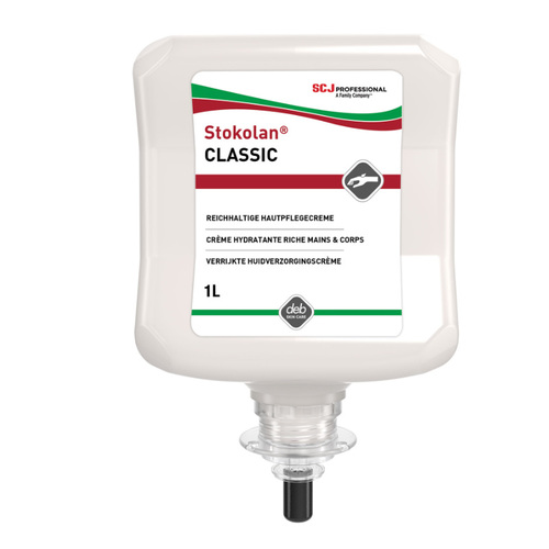 SCJohnson Крем за ръце Stokolan Classic, подхранващ, 1 L