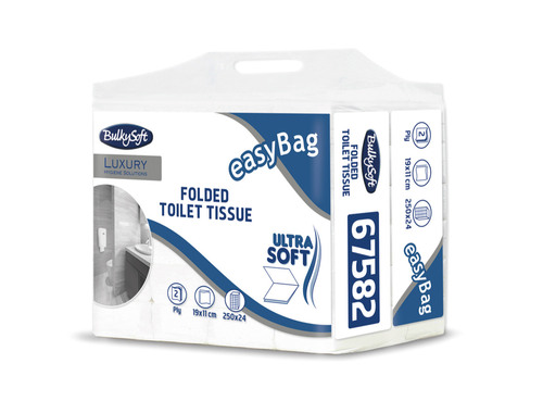 Тоалетна хартия на пачки BULKY SOFT Excellence 67582,250 Къса